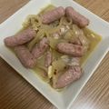 El cooksnap de Eduardo Agudo Alba cuando hizo Salchichas al vino.