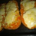 El cooksnap de Rocio 🐷 cuando hizo Calabaza rellena con choclo y salsa blanca.