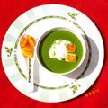 Sanuber Ashrafi's cooksnap of when they made Spinach Soup.