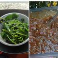 Cooksnap dari Nay Lestari untuk resep Rujak Kangkung / Brambang Asem