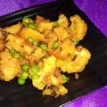 Chef Tripti Saxena's cooksnap of when they made Aloo Gobi Matar.