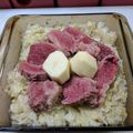 Greg Perry's cooksnap of when they made Cornbeef and Cabbage (NY Style).