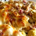 El cooksnap de Marta cuando hizo Coles de bruselas gratinadas.