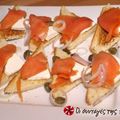 Cooksnap από Λυδια Φωκα στη συνταγή Μπουκίτσες με σολομό και τυρί κρέμα