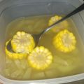Cooksnap dari agnes yunita untuk resep Sayur Bening Bayam, Jagung, Labu Siam