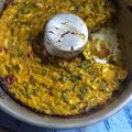 El cooksnap de Esteban Hernández cuando hizo Budín de calabaza y acelga.