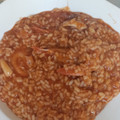 El cooksnap de Cristina Peña Serrano cuando hizo Arroz meloso con gamba roja y calamar.