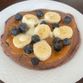 El cooksnap de Michelle Rossier Martič cuando hizo Panqueques de avena y proteína de chocolate.