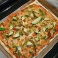 El cooksnap de Bea cuando hizo Pizza mexicana.
