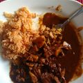El cooksnap de julio munguia toledo cuando hizo Bistec en salsa de chile pasilla.