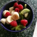 El cooksnap de Patricia cuando hizo Yogurt con fruta fit.