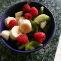 El cooksnap de Patricia cuando hizo Yogurt con fruta fit.