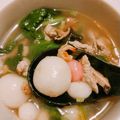 臭妞妞 的 暖心冬至鹹湯圓 cooksnap
