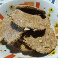 El cooksnap de Patricia Copello cuando hizo Lajas integrales de avena light 107 cal por porción (4 galletas).