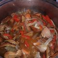 El cooksnap de cecilia cuando hizo Hongos en escabeche.