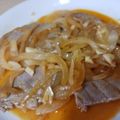 El cooksnap de Andrés cuando hizo Atún encebollado.