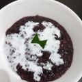Cooksnap dari Ummu Salman untuk resep Bubur Ketan Hitam