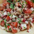 El cooksnap de Esther Soto cuando hizo Ensalada con rábanos.