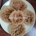 Ankita Kapil Varshney का कुकस्नैप जब उन्होंने अनरसा (anarsa recipe in Hindi) बनाया था।
