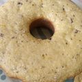 El cooksnap de Claudia cuando hizo Budín de coco y chips de chocolate.