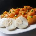 _aisuph's cooksnap of when they made Yam pottage with spinach.