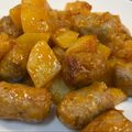 Marta's cooksnap of when they made Guiso de patatas con salchichas frescas.