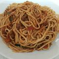 صورة من براءة هلال ، شاركها بعد تجربة وصفة 🍝 سباكتي بصدور الدجاج 🍝