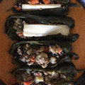El cooksnap de Perla Villegas cuando hizo Chiles rellenos de atún.