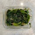 Ellen Lien 的 韓式涼拌菜：麻油菠菜 & 香辣醃蘿蔔絲 cooksnap