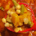 El cooksnap de Dos Rombos en la Cocina cuando hizo Olla gitana.