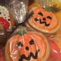 El cooksnap de mireya cuando hizo Para Halloween Galletas de mantequilla.