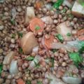 El cooksnap de Carmeta cuando hizo Lentejas de la abuela.