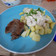El cooksnap de Yanira Estefania Santana cuando hizo Papas bravas 😋.