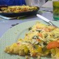 El cooksnap de Sebastián Santos cuando hizo Tarta de zapallito y verduras.