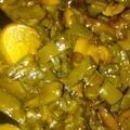 El cooksnap de Anny Hernández cuando hizo Nopales con Champiñones.