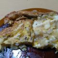 El cooksnap de Mario H. Davi cuando hizo Tortilla francesa rellena.