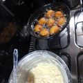 El cooksnap de Greys Gajardo cuando hizo Buñuelos de manzana.