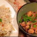 Adeya's cooksnap of when they made Dry chicken chilli.