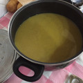 El cooksnap de david cuando hizo Crema de calabacín.