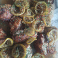 El cooksnap de Celia Laguna cuando hizo Pollo con limón caramelizado en miel.