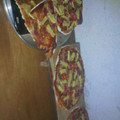 El cooksnap de Irene Ixmata cuando hizo Pizza casera.