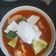 El cooksnap de Emma González cuando hizo Sopa de tortilla.
