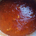 El cooksnap de Stefhaniia Lopez cuando hizo Salsa para pizza con cebolla🍕.