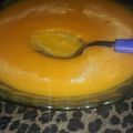 El cooksnap de Valeria Flores cuando hizo Sopa crema de zapallo.