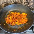 El cooksnap de Joss Solis cuando hizo Picadillo de papa con chorizo.