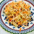 Cooksnap của Bích Hòa khi họ làm theo món Nộm su hào cà rốt