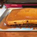 El cooksnap de Ferdi Aguilera cuando hizo Chocoflan (pastel imposible).