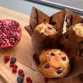 Lucy Evans's cooksnap of when they made Bejewelled Blueberry Surprise Muffins.