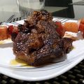 El cooksnap de Myriam cuando hizo Chuletas de cerdo a la naranja.