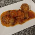 El cooksnap de Romina Epstein cuando hizo Pollo a la portuguesa.